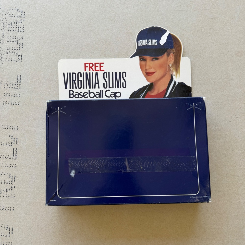 Vintage‎ 90s Virginia Slims Baseball Cap New In Box